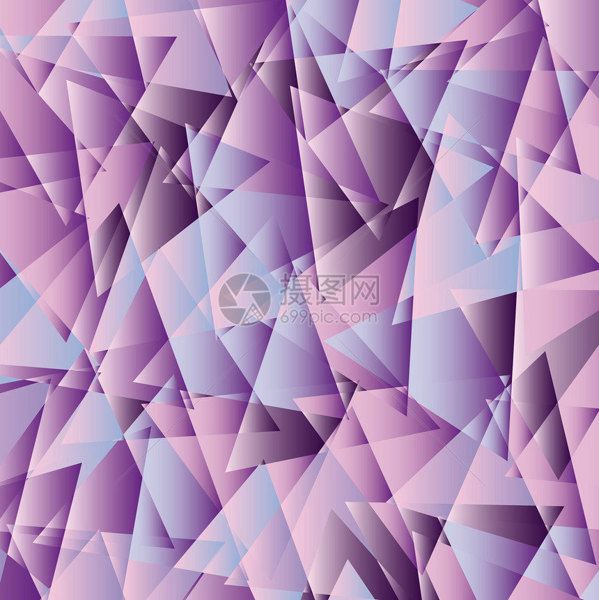 珍珠三角幻想珍珠角落玫瑰粉色紫色蓝色插图三角形图片