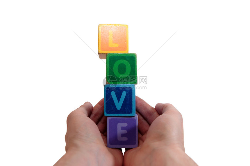 爱之手教育字母小路空气立方体托儿所友谊热情礼物紫色图片