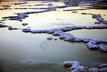 死海盐和水环境美丽太阳地形气候温泉治愈日落化学品圣经山高清图片素材