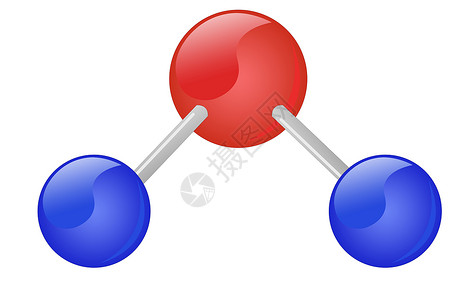 水化学品物理蓝色宏观生物学液体红色插图反射科学背景图片