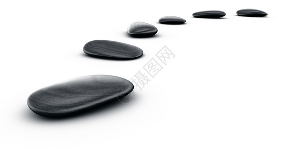 黑宝石岩石卵石白色计算机石头背景图片