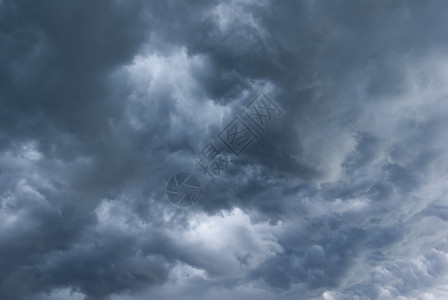 暴风云天堂危险蓝色戏剧性场景力量气象天气天空黑色高清图片
