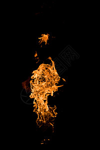 火焰的舌头方言篝火营火烧伤橙子背景图片