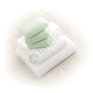 Spa 显示洗澡房子护理治疗关心地面白色化妆品肥皂美丽背景图片