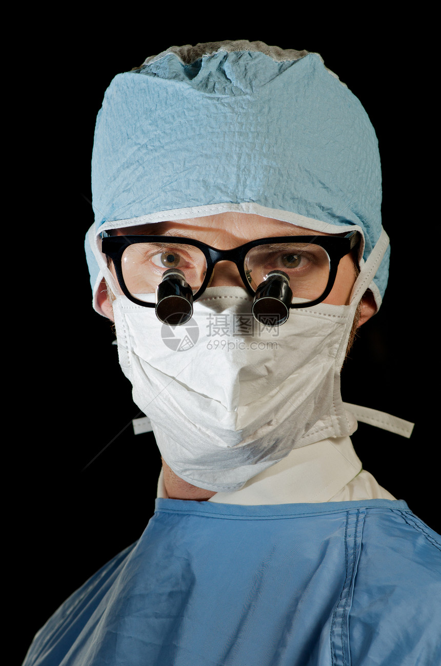 医生肖像外科男人男性工人临床医生保健眼镜专家职员职业图片