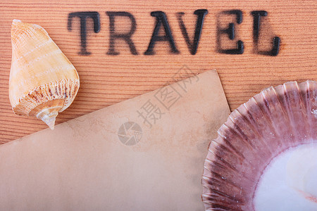 热贴贴贴邮票旅行木头广告冲压旅游壁板上诉木板信高清图片素材