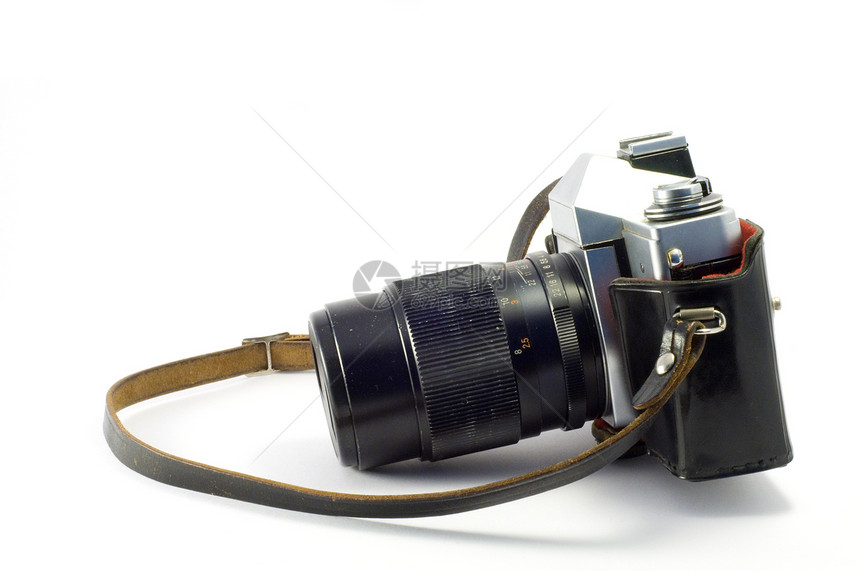 照相机电影照片收藏白色风格黑色相机摄影快门技术图片