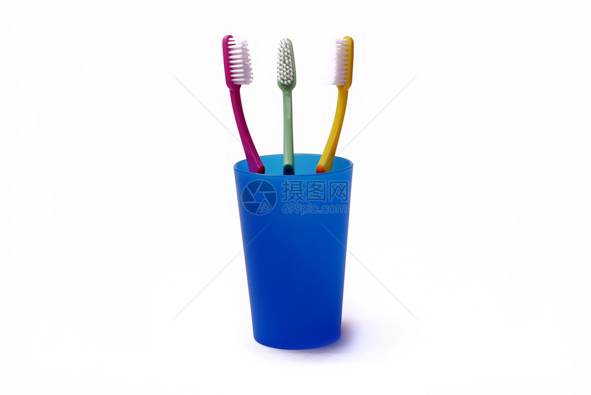 牙刷美白治疗牙齿蓝色玻璃药品矫正福利牌匾产品图片
