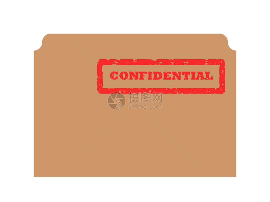 机密邮票秘密长方形艺术棕色安全插图钱包文档红色文件夹图片