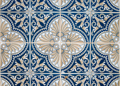 马赛克墙传统葡式琉璃瓦艺术品装潢师建筑几何学材料马赛克工艺地面陶瓷几何背景