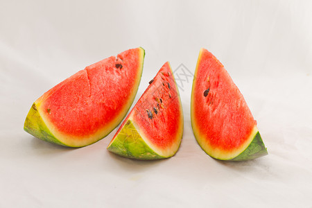 西瓜片白色糖果种子水果健康红色饮食食物西瓜绿色食品高清图片素材