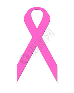 粉色丝带艺术品癌症材料衣服艺术插图白色装饰胸部背景图片