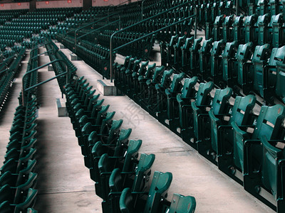 主要联盟 体育比重座位看台绿色水平体育场运动背景图片