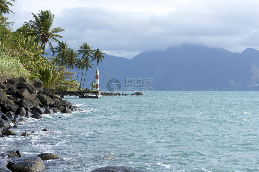 巴西伊尔哈贝拉风景热带旅游异国海景太阳目的地天空气候情调图片