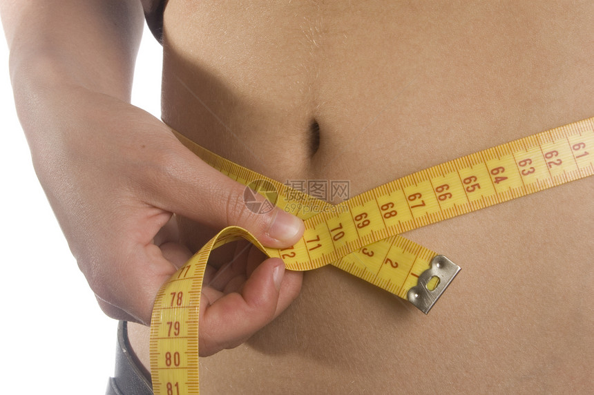 保持饮食和健身的常规减肥内裤身体腰部暴饮暴食肥胖数字内衣健身房腰围图片