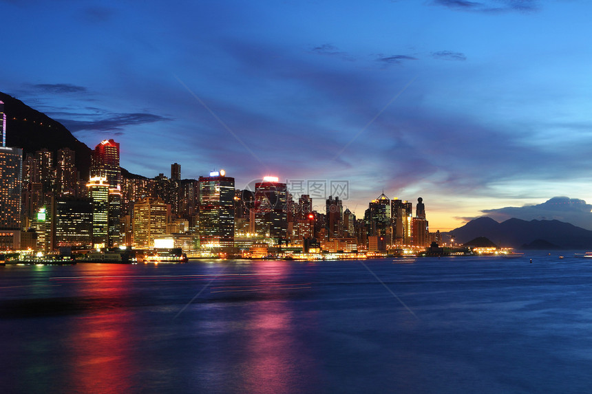 香港天线房子天空金融港口地标城市办公室市中心景观建筑图片