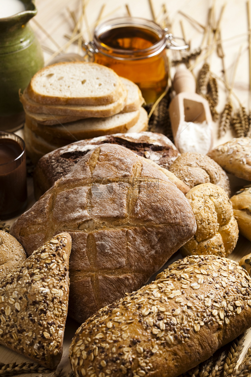 面包饼农业收成食物饮食谷物面包熟食耳朵大麦味道图片