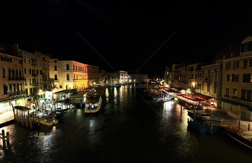 威尼斯大运河用餐圆顶城市缆车教会建筑物反射地标意大利人南方人图片