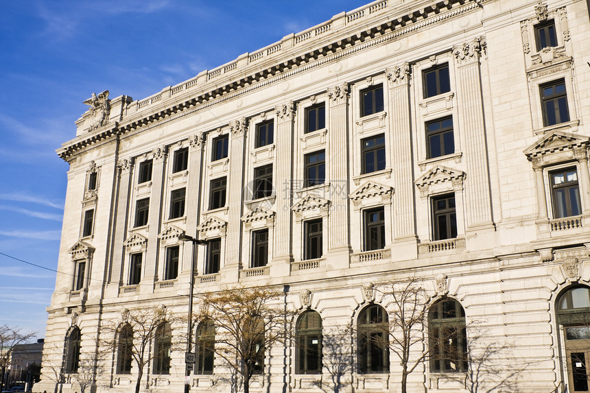 下城克利夫兰旅行建筑学办公楼黄色风景结构城市生活建筑都市景观图片