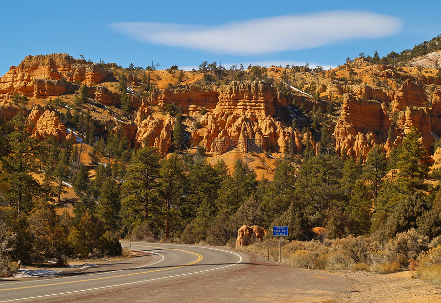 红峡谷的砂岩层森林休闲砂岩红色服务峡谷沉积侵蚀沙漠旅行图片