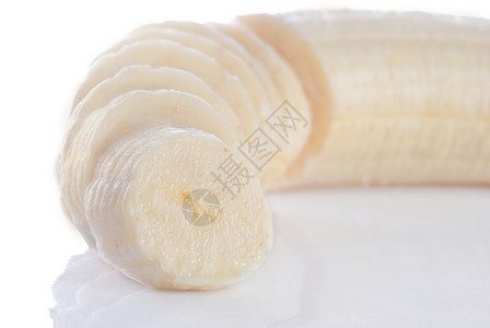皮条切片香蕉背景图片