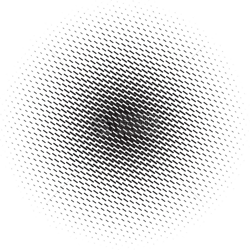 半色调绘图绘画白色纹理插图圆圈元素复古收藏计算机图片