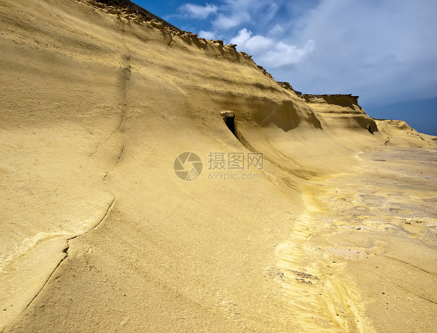 砂岩侵蚀地震地理场景风景地质学岩石石灰石旅行假期天空图片