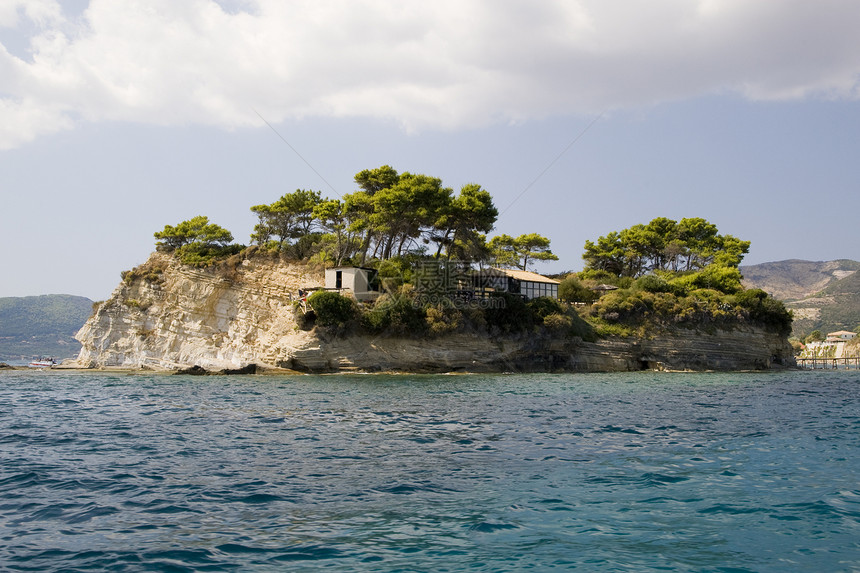 希腊国家旅行天空异国情调旅游假期娱乐风景场景图片