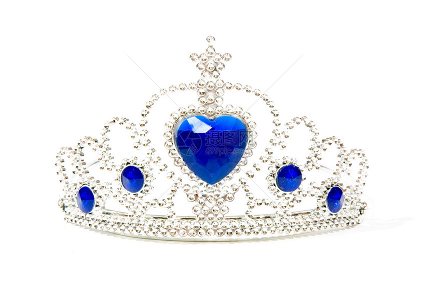 照片来自皇冠盛会宝石女性蓝色女王版税珠宝戏服图片