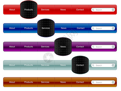 导航菜单网络互联网插图网站网页链接界面水平纽扣背景图片