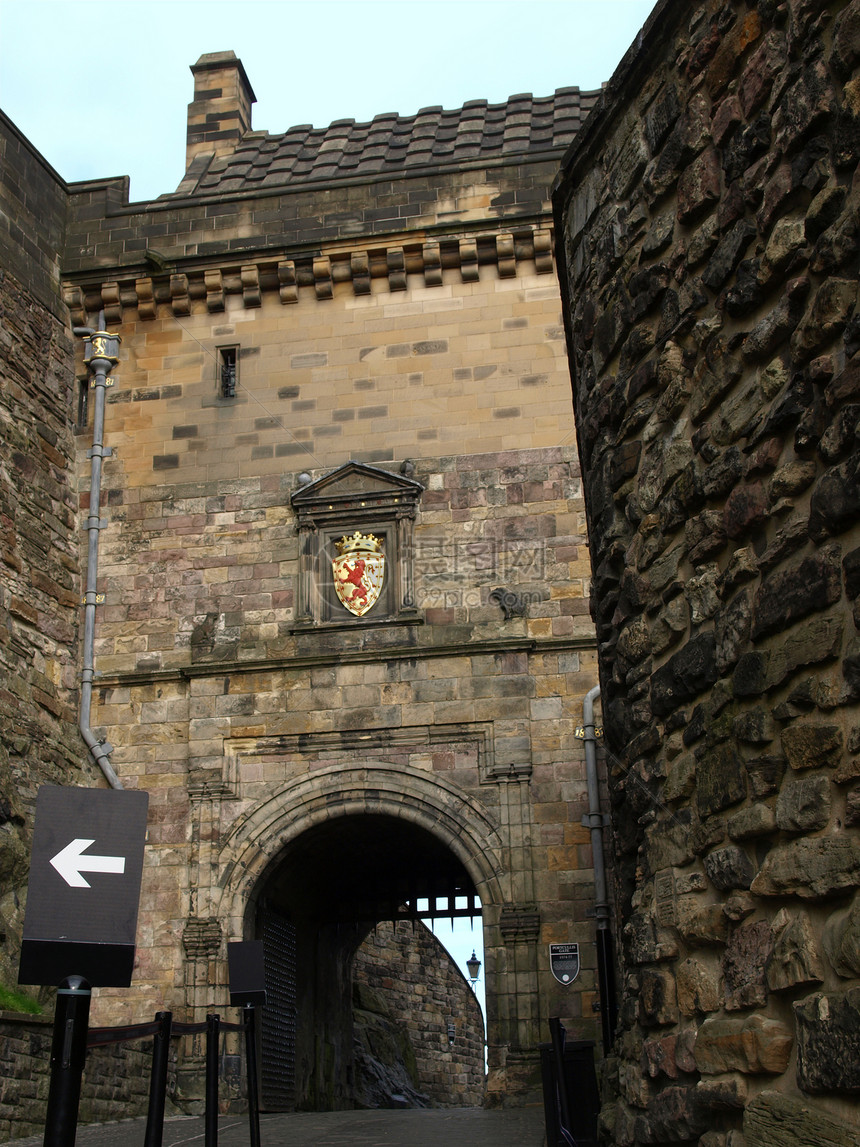 爱丁堡地标建筑城堡纪念碑雕像王国雕塑英语建筑学图片