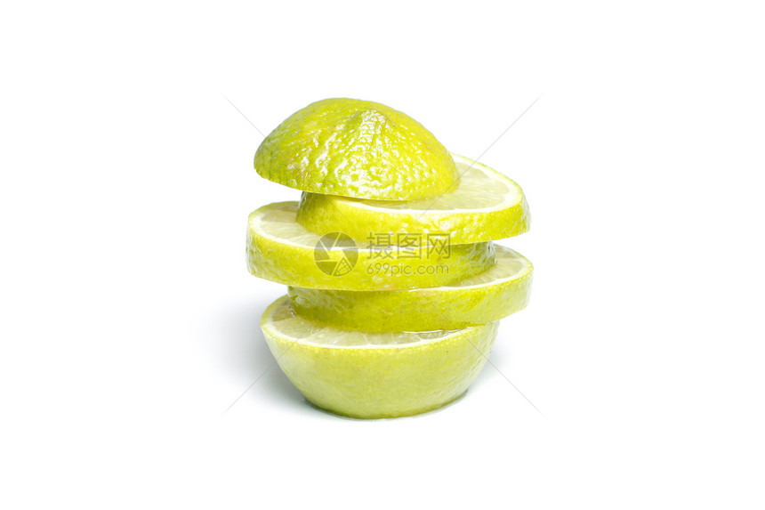 石灰种子玻璃黄色绿色宏观圆形水果白色果汁红色图片