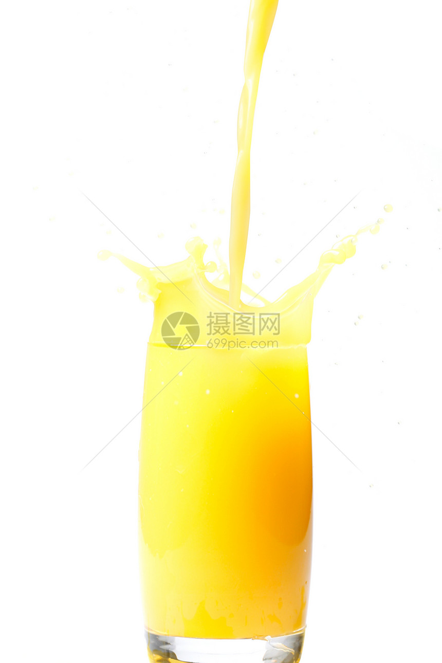 橙汁气候药品气泡橙子海浪液体飞溅饮食水果溪流图片