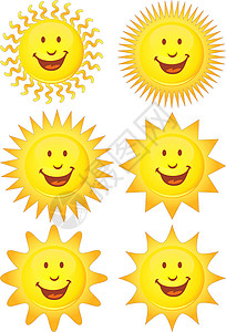 快乐的太阳系列背景图片