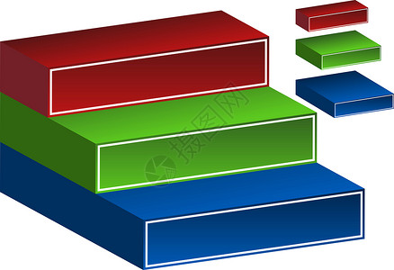 3D步骤背景图片
