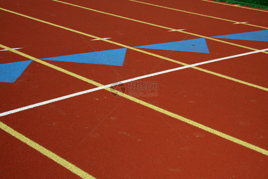 运行轨道竞技场地车道学校跑步运动数字田径速度运动员图片