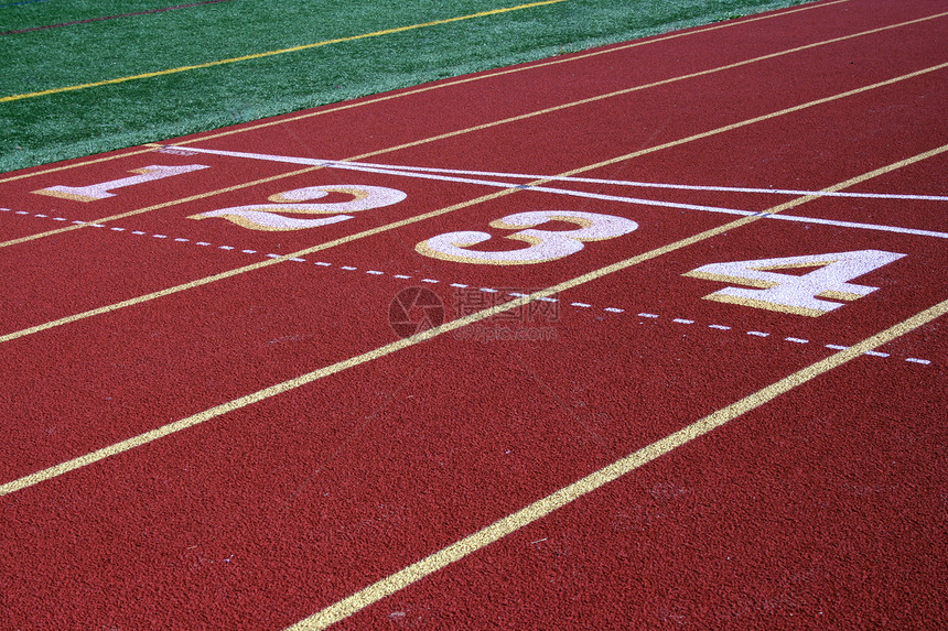 运行轨道竞技速度竞赛曲目体育场大学运动短跑场地跑步图片