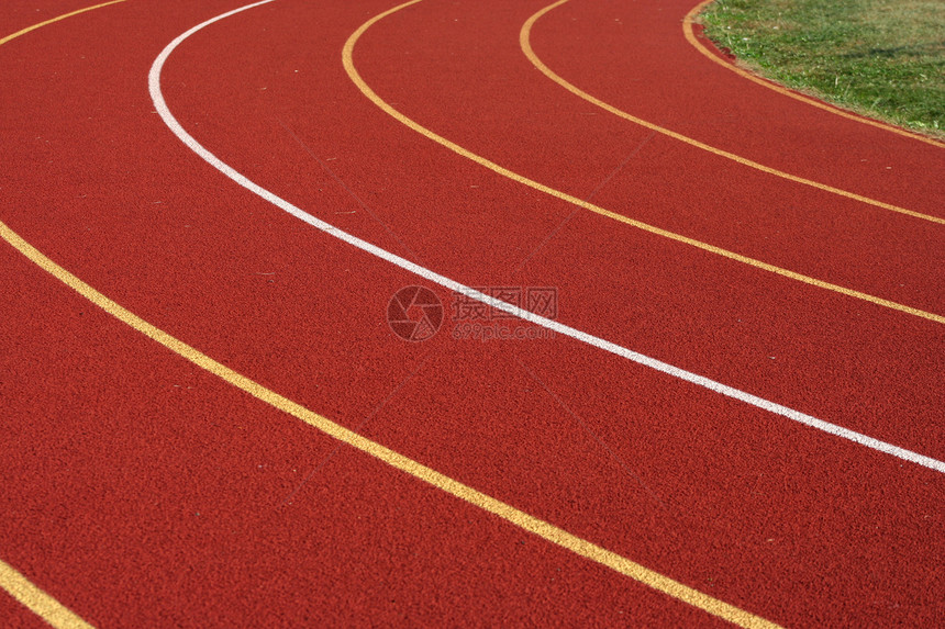 运行轨道运动线条短跑体育场车道曲目速度学校竞技跑步图片