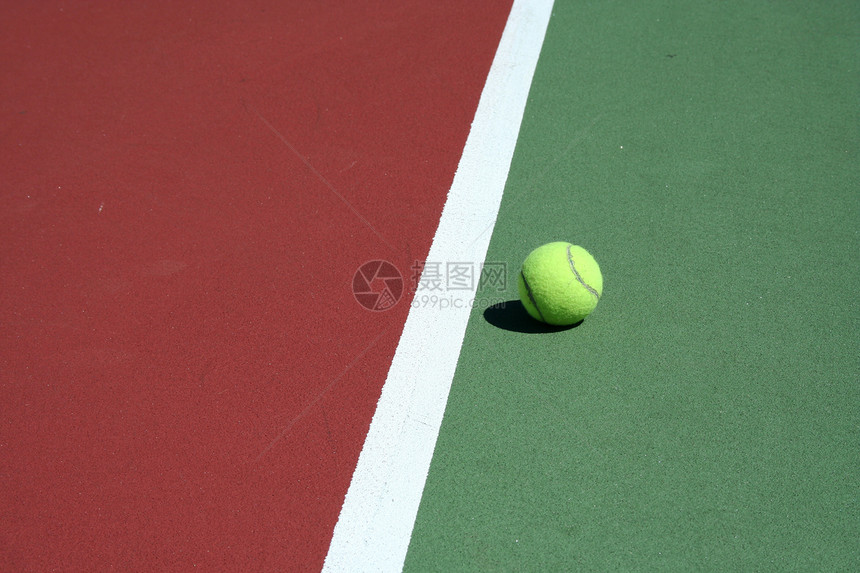 网球接近网球竞赛追求竞技圆形活动运动法庭红色绿色娱乐图片