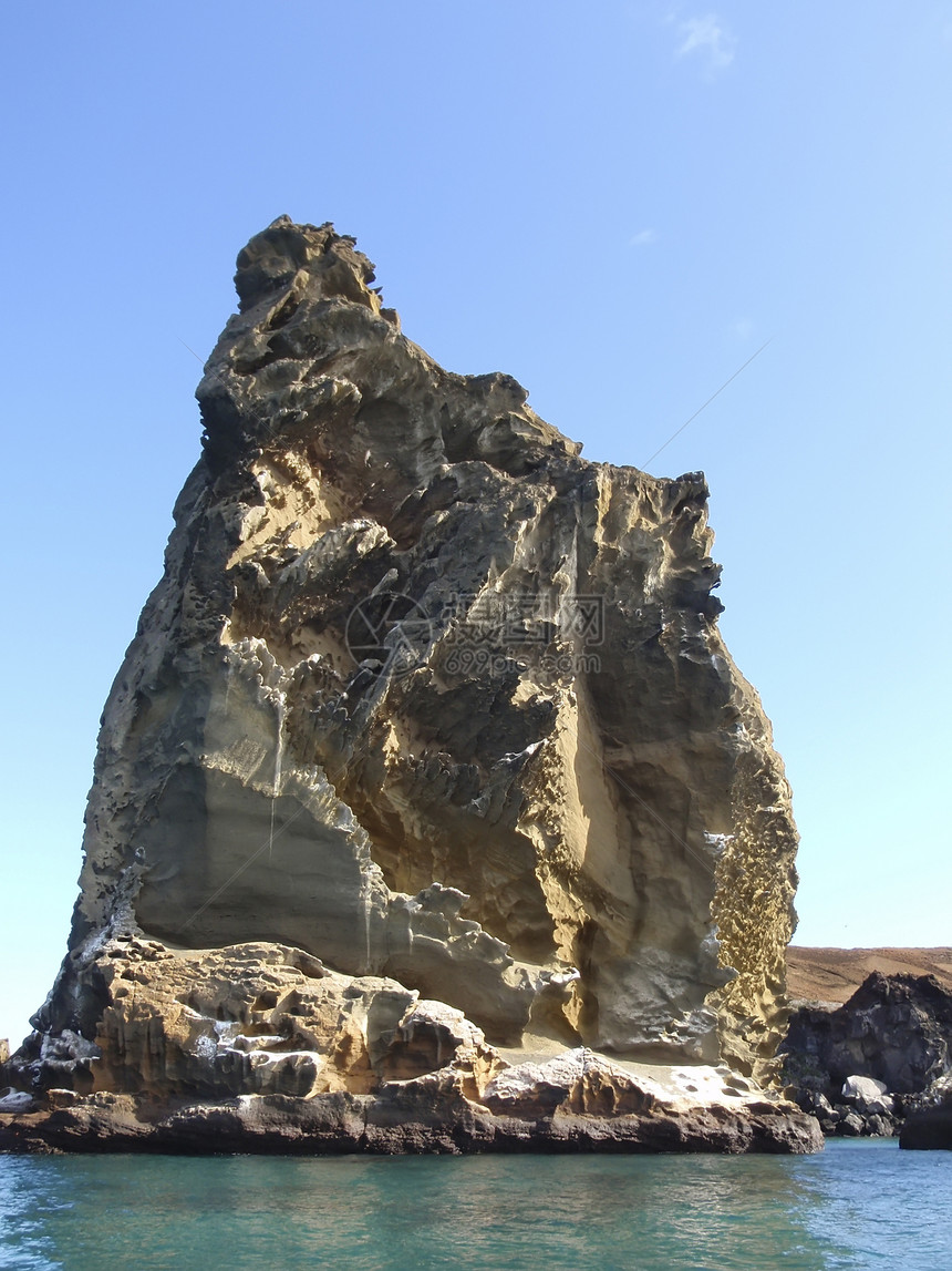 加拉帕戈斯群岛的石柱图片