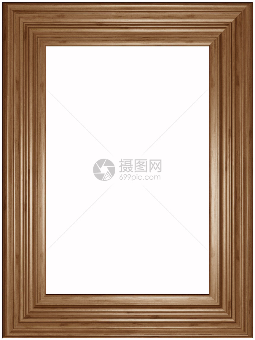 图片框架木质木头长方形绘画格式家具艺术产品机壳照片图片