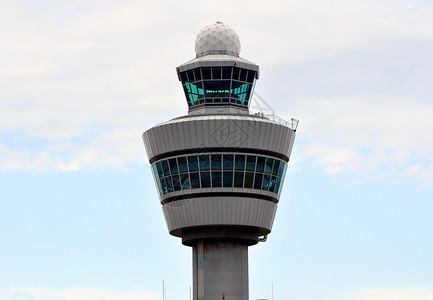 控制塔建筑学航班高清图片
