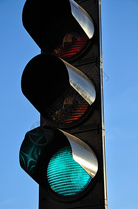 绿灯车辆红色路口信号安全控制警告交通红绿灯运输移动高清图片素材