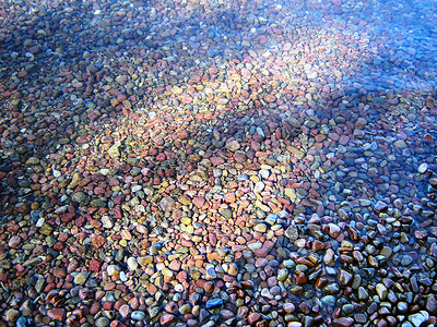Pebbble 岩石纹理波纹鹅卵石石头涟漪卵石背景图片