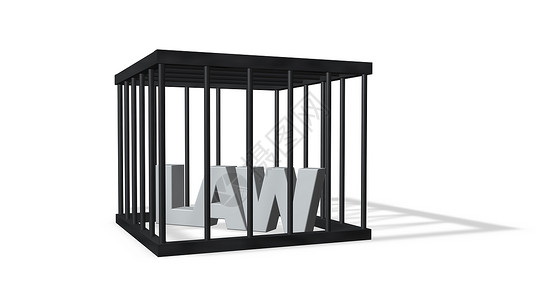 法律法律审查格子制度插图犯罪地拘留盒子监狱背景图片