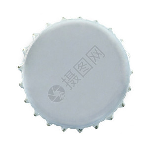 瓶盖圆形闪耀啤酒空白按钮金属豪饮瓶子苏打宏观背景图片