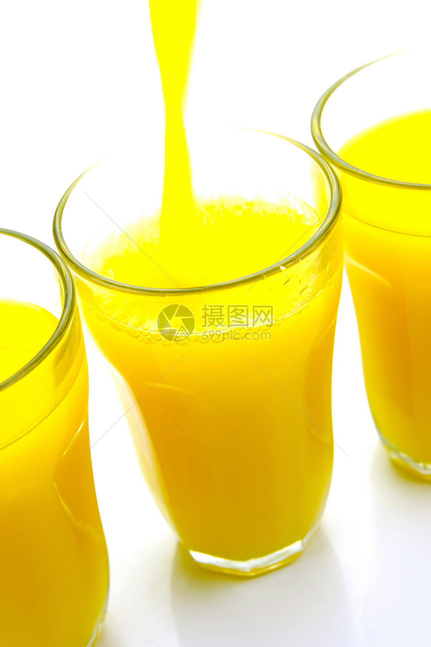橙汁果汁饮料白色水果橘子概念食物食品橙子图片