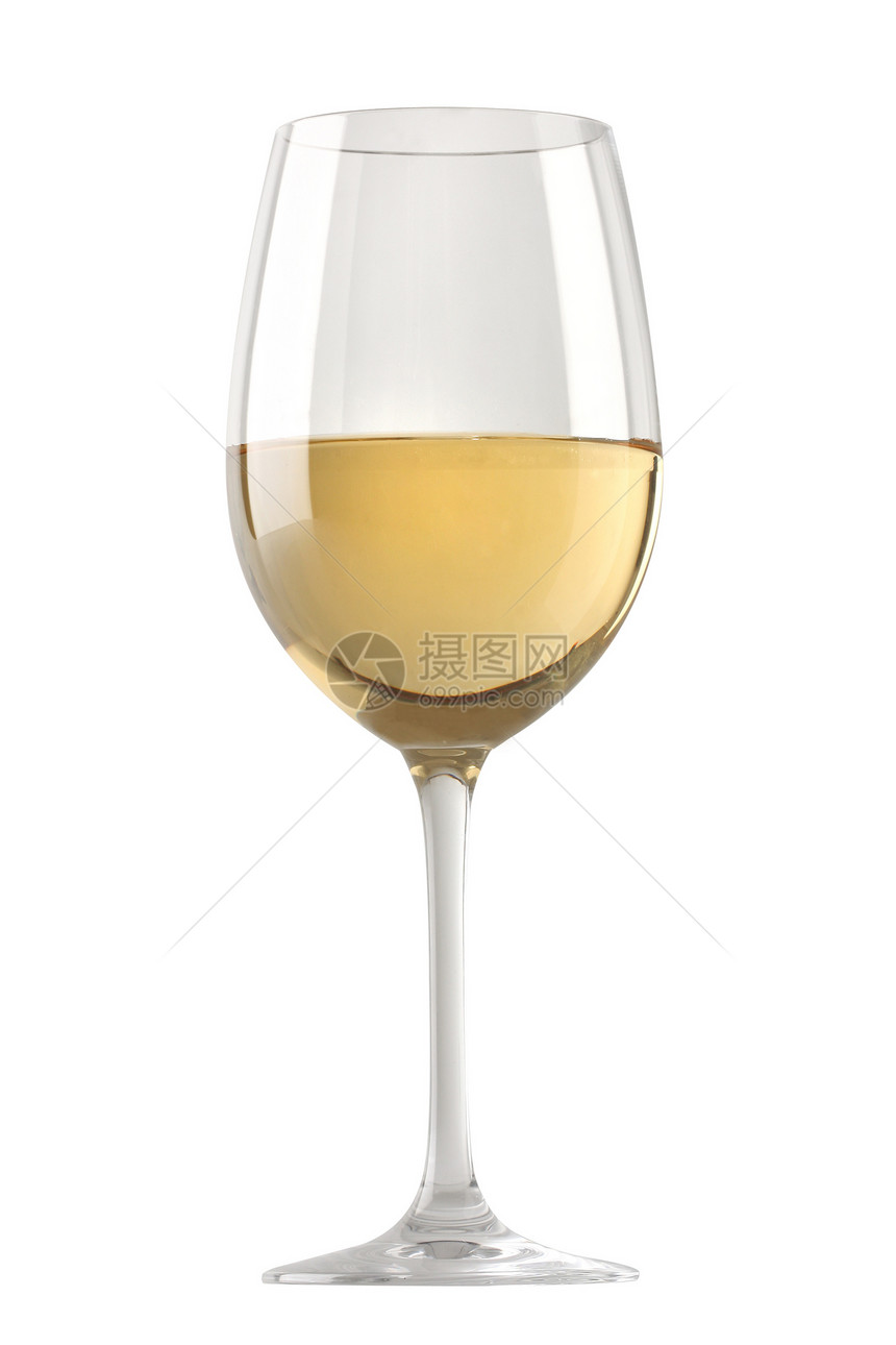 白葡萄酒杯玻璃黄色庆典品酒液体水晶香味白色饮料派对图片