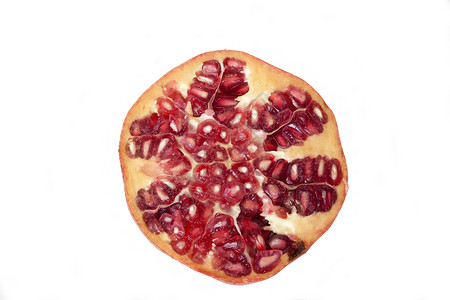 石榴健康白色食物饮食红色种子维生素谷物甜点背景图片
