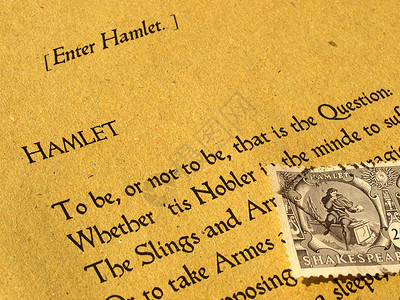 威廉莎士比亚邮件文学作者英语剧院邮票艺术村庄诗歌诗人背景图片